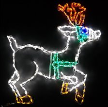 Image of Reindeer Prancing LED 48"